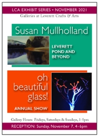 Oh Beautiful Glass III Exhibit / All of November, Sat & Sun.